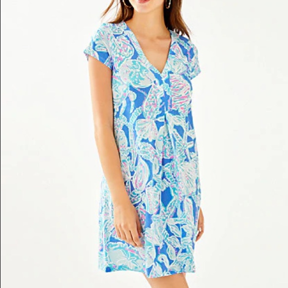 Lilly Pulitzer Amina cap sleeve dress